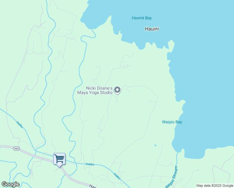 map of restaurants, bars, coffee shops, grocery stores, and more near 770 North Honokala Road in Maui County