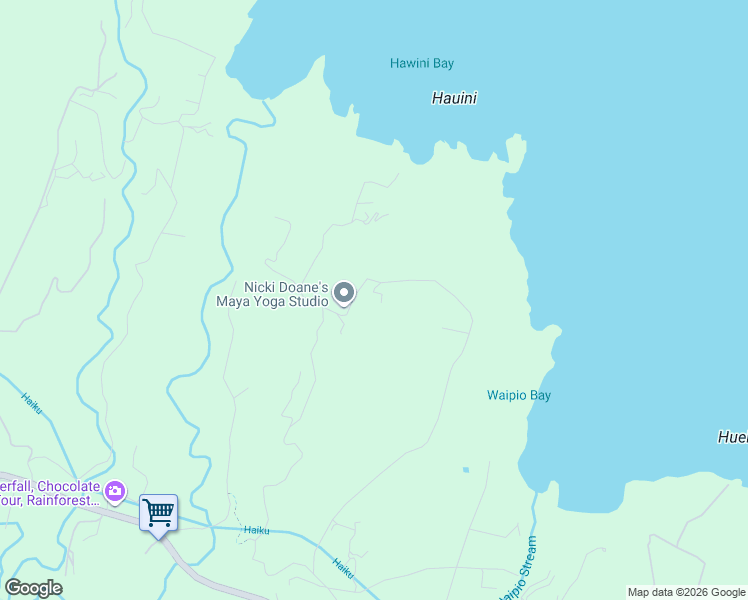 map of restaurants, bars, coffee shops, grocery stores, and more near 725 North Honokala Road in Maui County