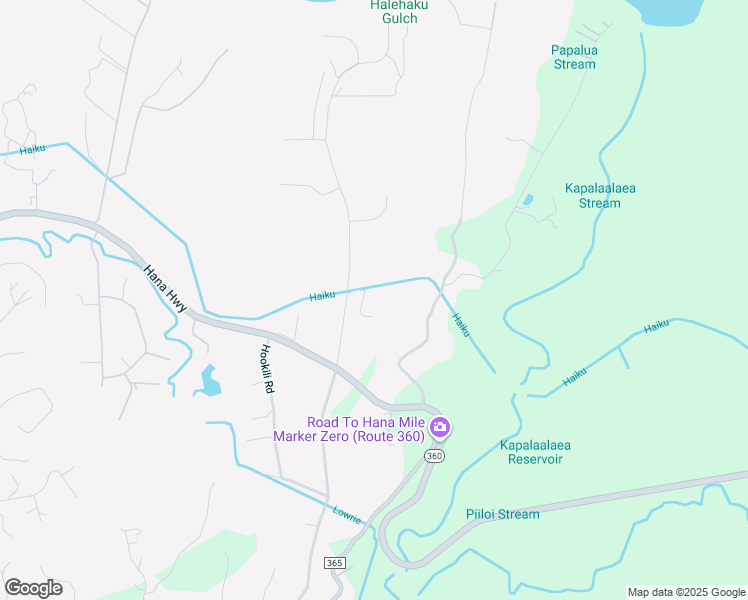 map of restaurants, bars, coffee shops, grocery stores, and more near 80 North Holokai Road in Haiku-Pauwela