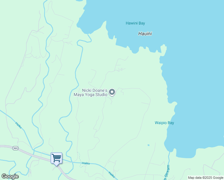 map of restaurants, bars, coffee shops, grocery stores, and more near 770 North Honokala Road in Maui County