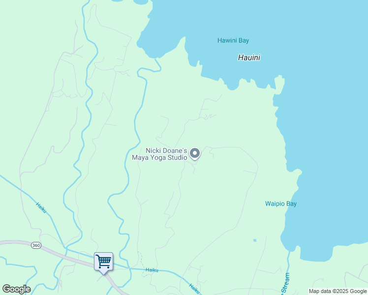 map of restaurants, bars, coffee shops, grocery stores, and more near 434 Hoolawa Road in Maui County