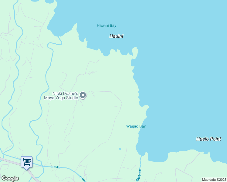 map of restaurants, bars, coffee shops, grocery stores, and more near 990 North Honokala Road in Maui County