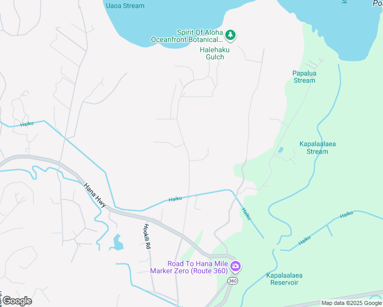 map of restaurants, bars, coffee shops, grocery stores, and more near 230 North Holokai Road in Haiku-Pauwela