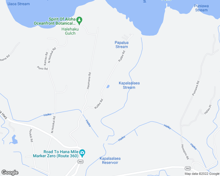 map of restaurants, bars, coffee shops, grocery stores, and more near 420 Kulike Road in Maui County