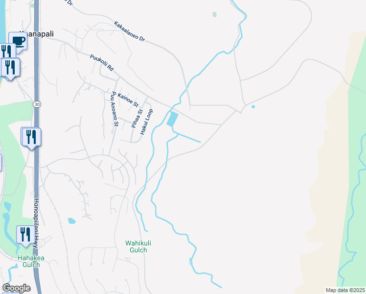 map of restaurants, bars, coffee shops, grocery stores, and more near in Lahaina