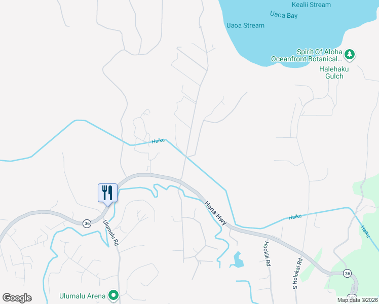 map of restaurants, bars, coffee shops, grocery stores, and more near 344 Manawai Pl in Haiku-Pauwela