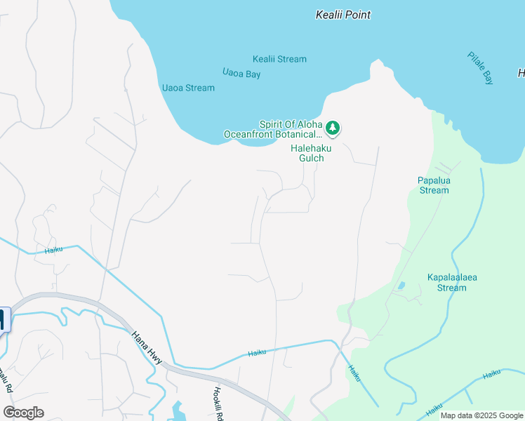 map of restaurants, bars, coffee shops, grocery stores, and more near 401 North Holokai Road in Haiku-Pauwela