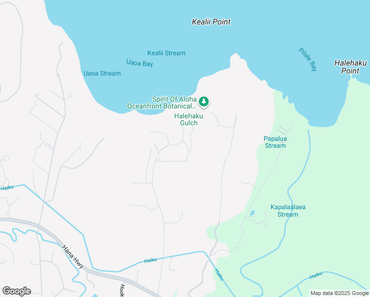 map of restaurants, bars, coffee shops, grocery stores, and more near 500 North Holokai Place in Haiku-Pauwela