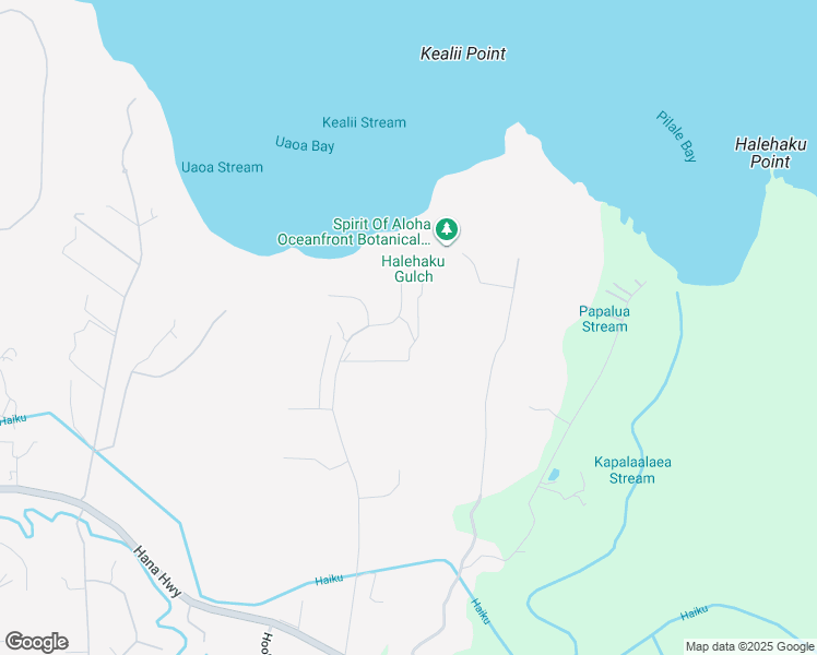 map of restaurants, bars, coffee shops, grocery stores, and more near 500 North Holokai Place in Haiku-Pauwela