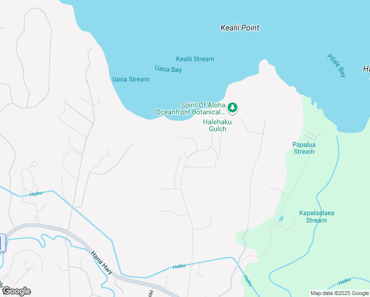 map of restaurants, bars, coffee shops, grocery stores, and more near 401 North Holokai Road in Haiku-Pauwela
