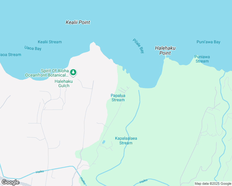 map of restaurants, bars, coffee shops, grocery stores, and more near 655 Kulike Road in Haiku-Pauwela
