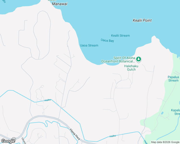 map of restaurants, bars, coffee shops, grocery stores, and more near 400 Mehana Road in Haiku-Pauwela