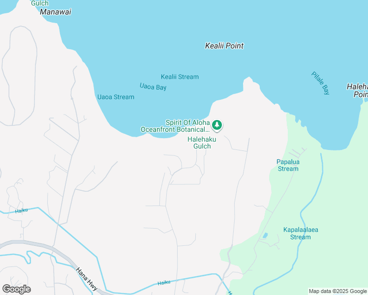 map of restaurants, bars, coffee shops, grocery stores, and more near 30 Hale Pili Way in Haiku-Pauwela