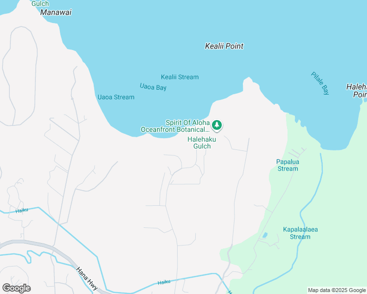 map of restaurants, bars, coffee shops, grocery stores, and more near 30 Hale Pili Way in Haiku-Pauwela
