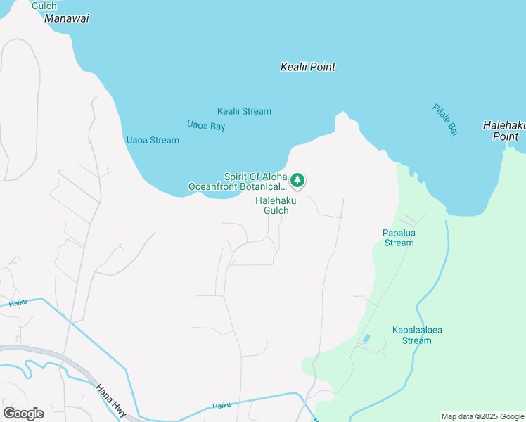 map of restaurants, bars, coffee shops, grocery stores, and more near 555 North Holokai Place in Haiku-Pauwela