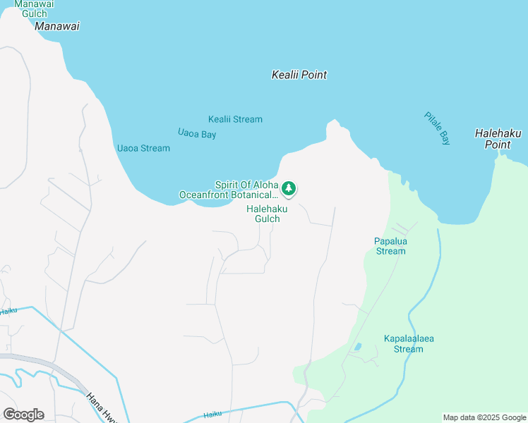 map of restaurants, bars, coffee shops, grocery stores, and more near 560 North Holokai Road in Haiku-Pauwela