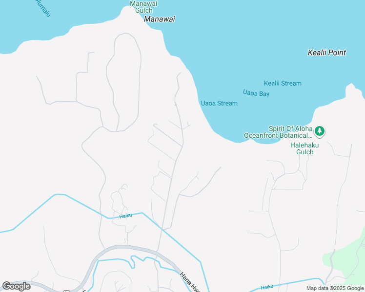 map of restaurants, bars, coffee shops, grocery stores, and more near 333 Manawai Place in Haiku-Pauwela