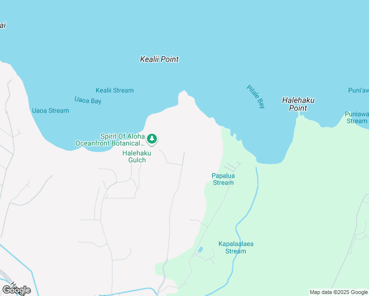 map of restaurants, bars, coffee shops, grocery stores, and more near 600 Haumana Road in Haiku-Pauwela