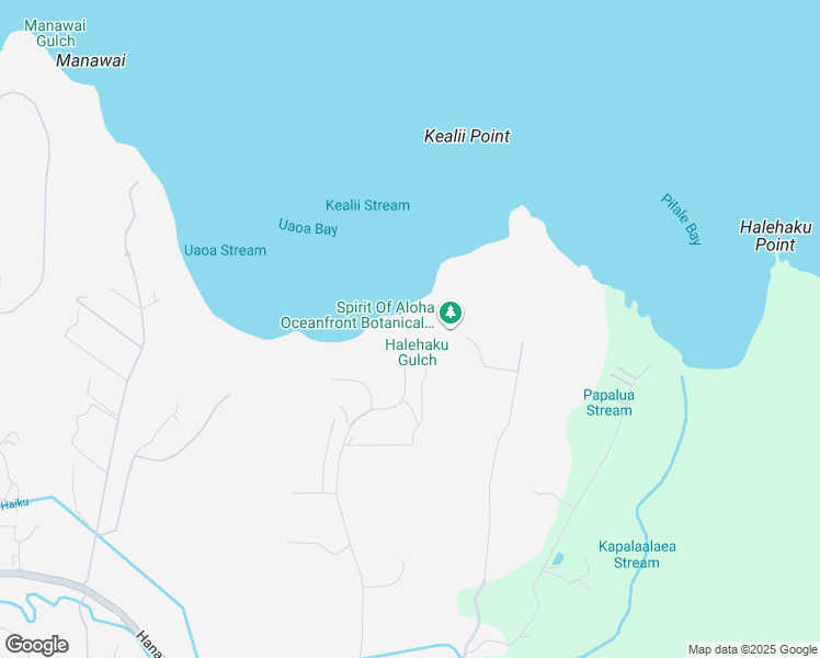 map of restaurants, bars, coffee shops, grocery stores, and more near 580 North Holokai Place in Haiku-Pauwela