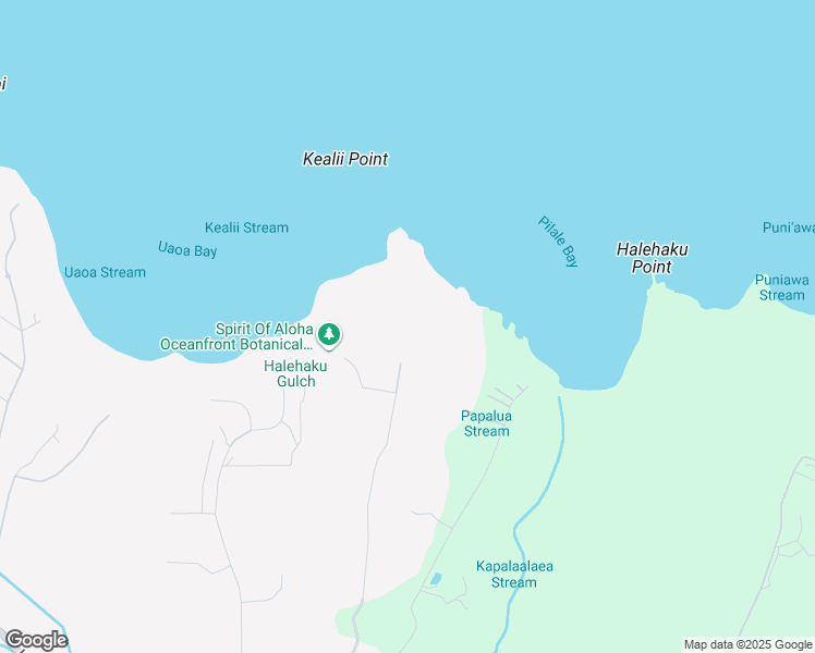 map of restaurants, bars, coffee shops, grocery stores, and more near 600 Haumana Road in Haiku-Pauwela