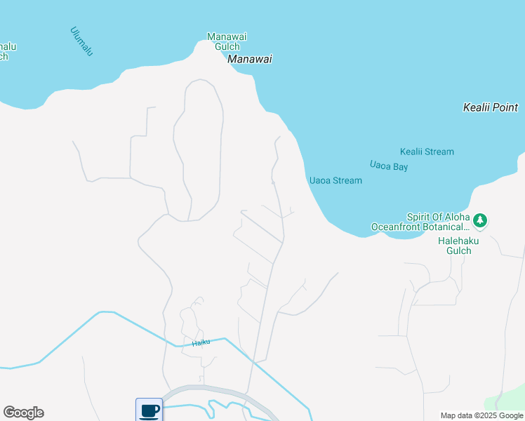 map of restaurants, bars, coffee shops, grocery stores, and more near 333 Manawai Place in Haiku-Pauwela