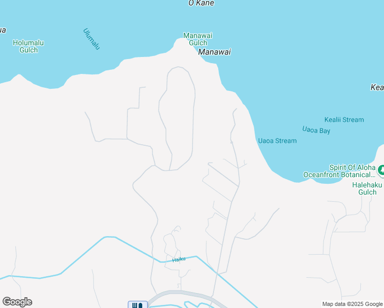 map of restaurants, bars, coffee shops, grocery stores, and more near 400 Kai Huki Circle in Haiku-Pauwela