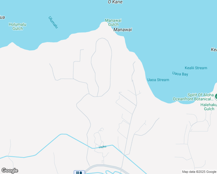map of restaurants, bars, coffee shops, grocery stores, and more near 580 Kai Huki Circle in Haiku-Pauwela