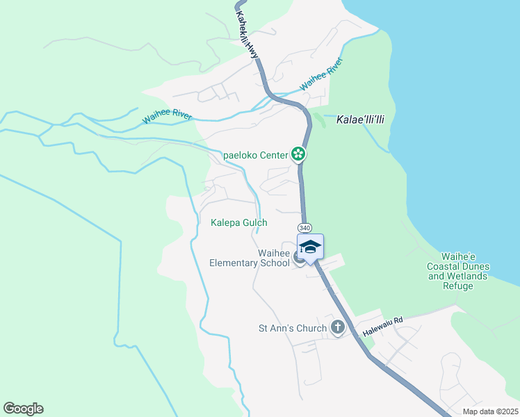 map of restaurants, bars, coffee shops, grocery stores, and more near 2239 Kahekili Highway in Wailuku