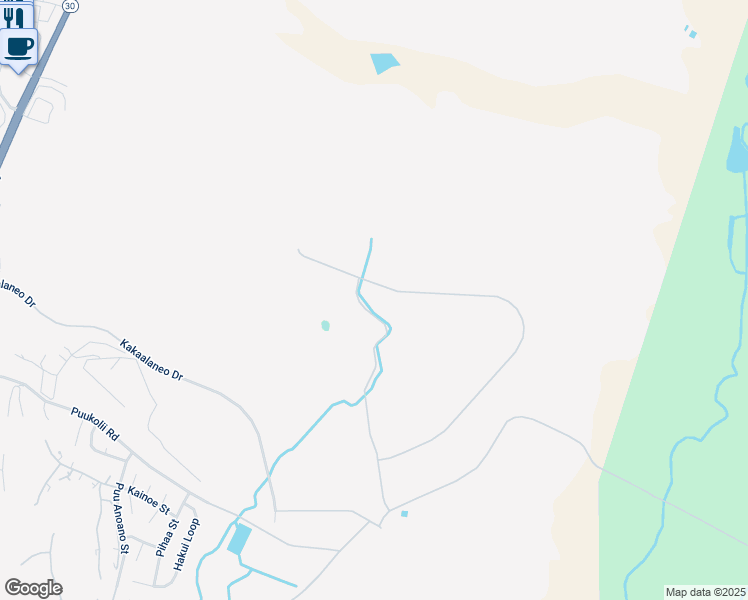 map of restaurants, bars, coffee shops, grocery stores, and more near 2751 Aina Mahiai Place in Lahaina