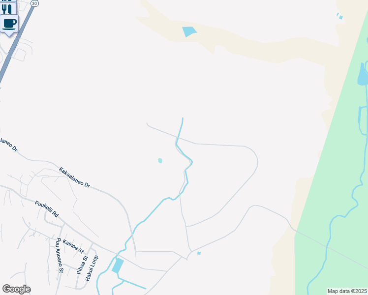 map of restaurants, bars, coffee shops, grocery stores, and more near 2751 Aina Mahiai Place in Lahaina