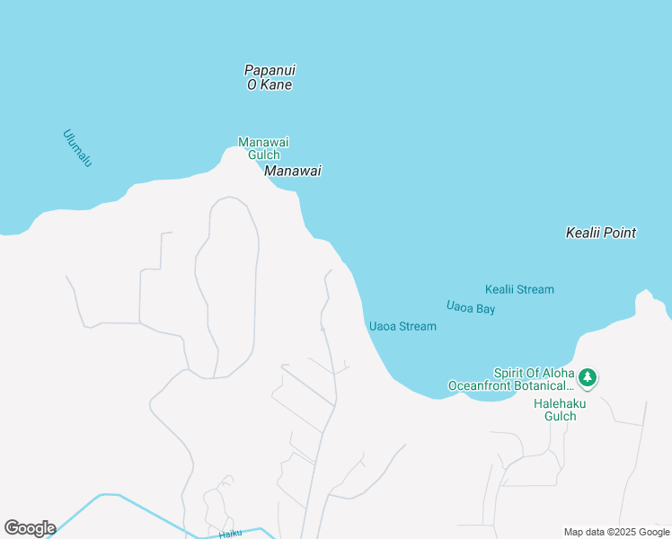 map of restaurants, bars, coffee shops, grocery stores, and more near 500 Manawai Place in Haiku-Pauwela