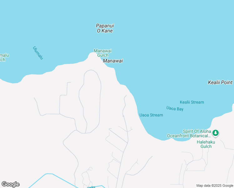 map of restaurants, bars, coffee shops, grocery stores, and more near 475 Manawai Place in Haiku-Pauwela