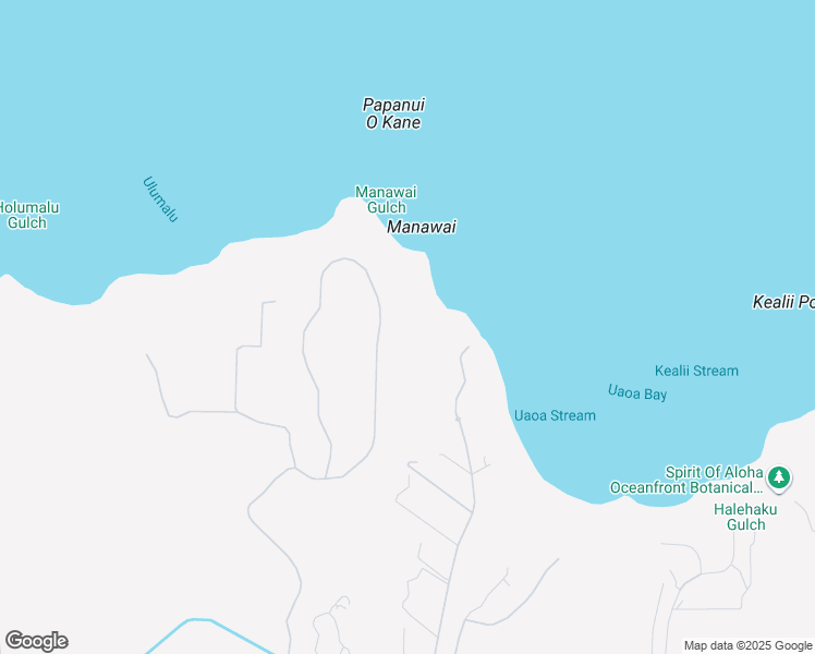 map of restaurants, bars, coffee shops, grocery stores, and more near 726 Kai Huki Circle in Haiku-Pauwela