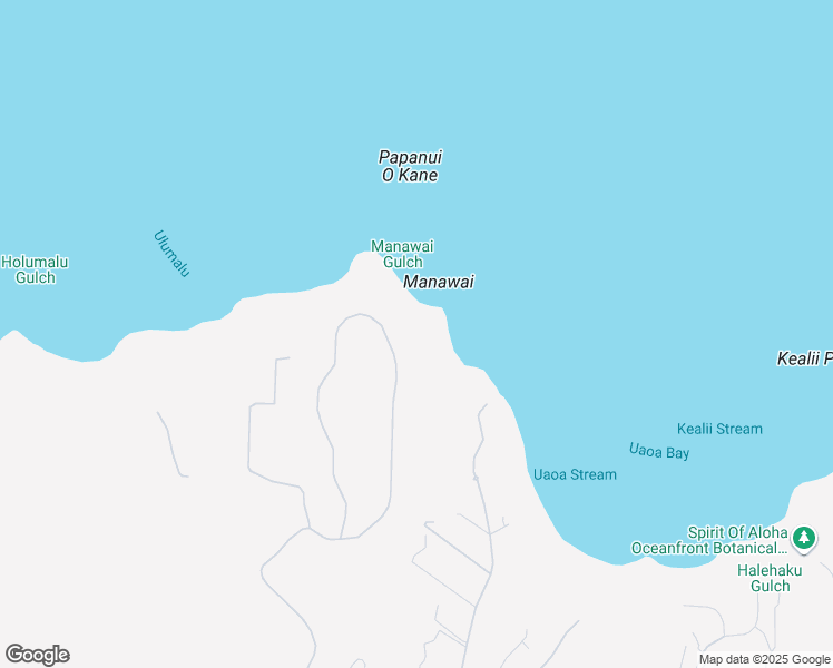 map of restaurants, bars, coffee shops, grocery stores, and more near 770 Kai Huki Circle in Haiku-Pauwela