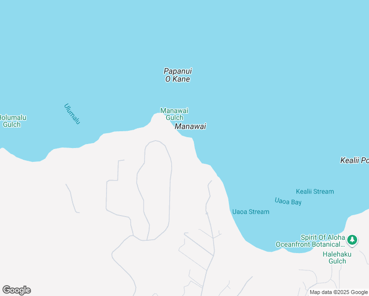 map of restaurants, bars, coffee shops, grocery stores, and more near 770 Kai Huki Circle in Haiku-Pauwela