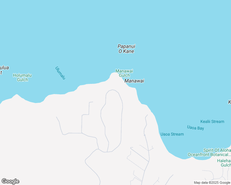 map of restaurants, bars, coffee shops, grocery stores, and more near 690 Kai Huki Circle in Haiku-Pauwela