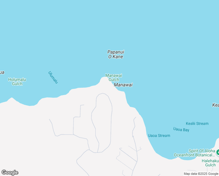 map of restaurants, bars, coffee shops, grocery stores, and more near 810 Kai Huki Circle in Haiku-Pauwela