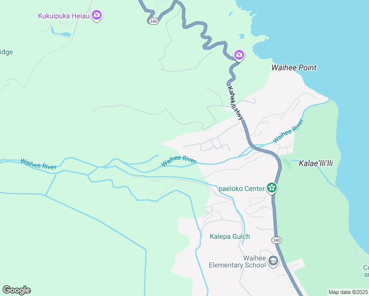 map of restaurants, bars, coffee shops, grocery stores, and more near 408 Waihee Valley Road in Wailuku