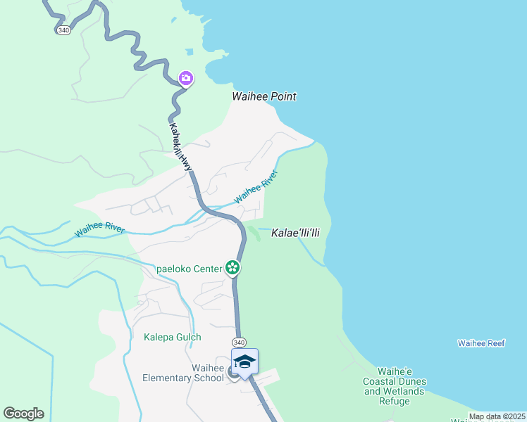 map of restaurants, bars, coffee shops, grocery stores, and more near 56 Akumu Way in Wailuku