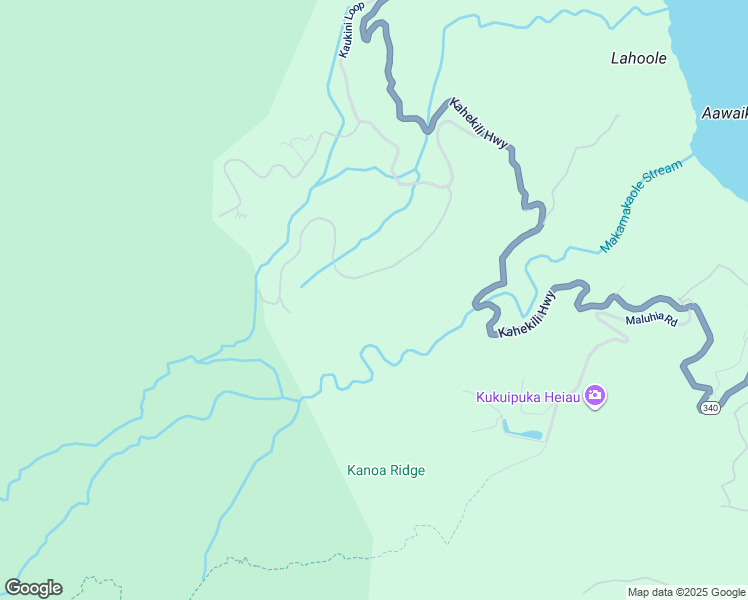 map of restaurants, bars, coffee shops, grocery stores, and more near 51 Lahaole Place in Wailuku