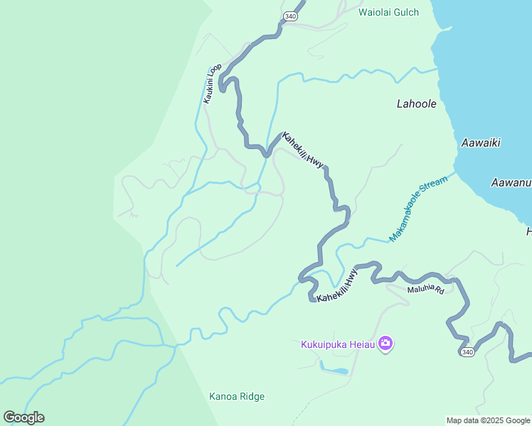 map of restaurants, bars, coffee shops, grocery stores, and more near 18 Lahaole Place in Wailuku