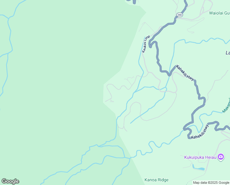 map of restaurants, bars, coffee shops, grocery stores, and more near 57 Hulumanu Place in Wailuku