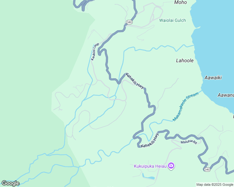 map of restaurants, bars, coffee shops, grocery stores, and more near 220 Kaukini Loop in Wailuku
