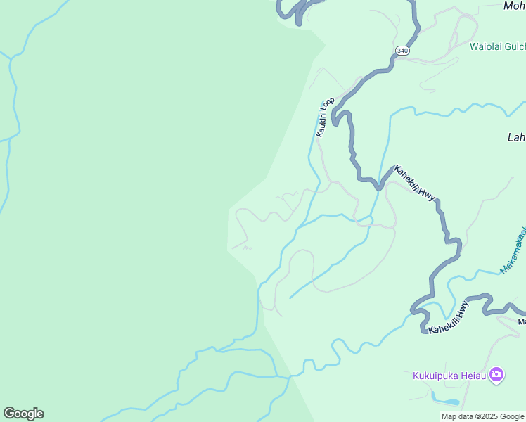 map of restaurants, bars, coffee shops, grocery stores, and more near 54 Hulumanu Place in Wailuku