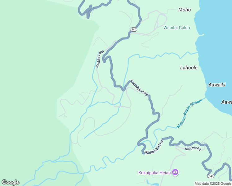 map of restaurants, bars, coffee shops, grocery stores, and more near 300 Kaukini Loop in Wailuku