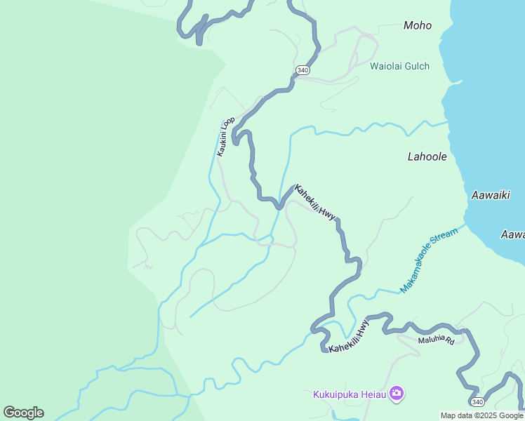 map of restaurants, bars, coffee shops, grocery stores, and more near 300 Kaukini Loop in Wailuku