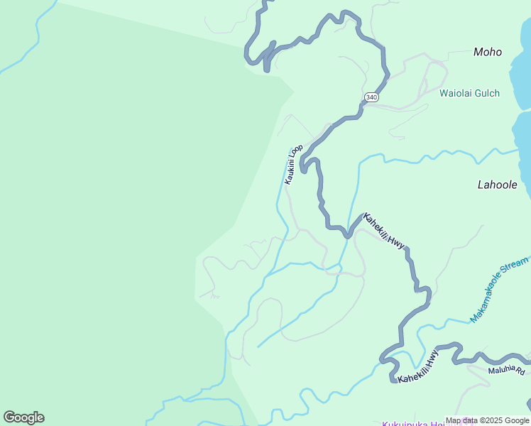 map of restaurants, bars, coffee shops, grocery stores, and more near 425 Kaukini Loop in Wailuku