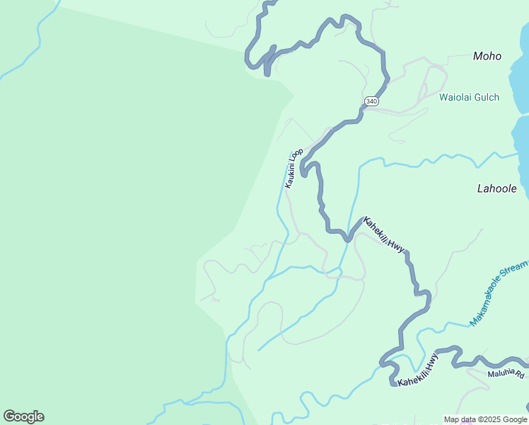 map of restaurants, bars, coffee shops, grocery stores, and more near 425 Kaukini Loop in Wailuku