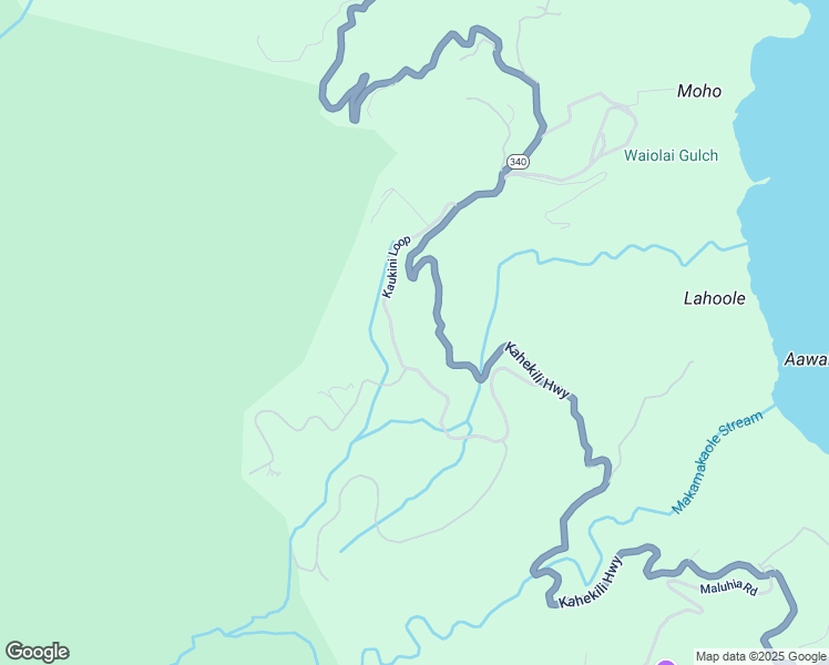 map of restaurants, bars, coffee shops, grocery stores, and more near 399 Kaukini Loop in Wailuku