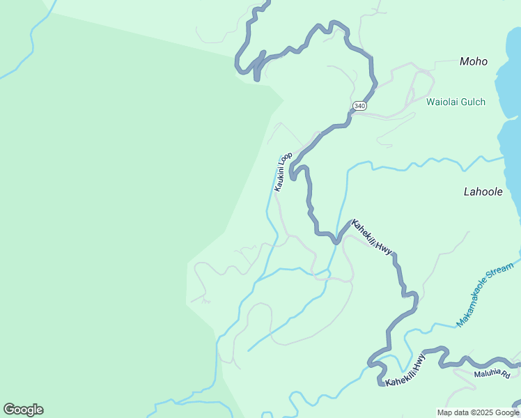 map of restaurants, bars, coffee shops, grocery stores, and more near 445 Kaukini Loop in Wailuku